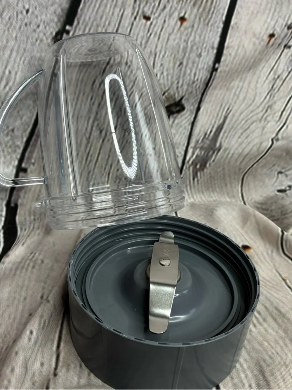 NutriBullet‎ Personal Blender Gray Replacement Cups Blades Set of 2 Kitchen Tool